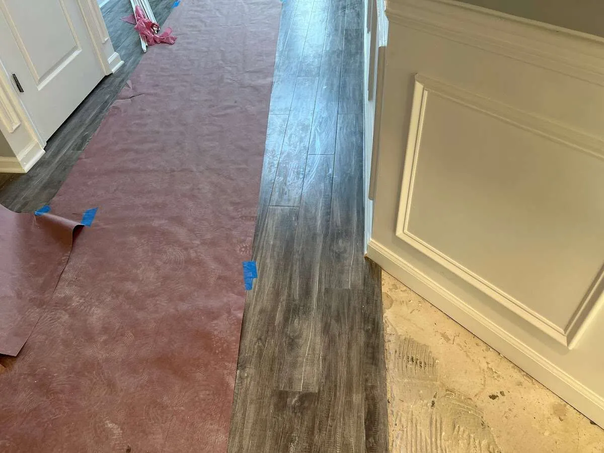 Completed marble shower restoration in Lebanon